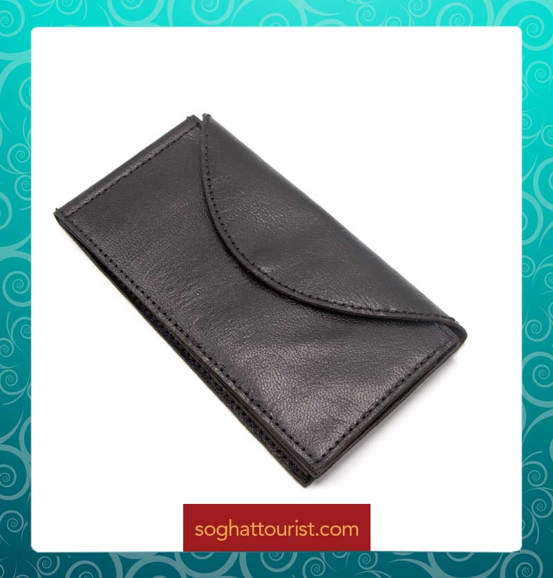 کیف پول و موبایل چرم