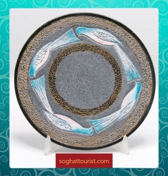 شیرینی خوری سنگی طرح پرنده