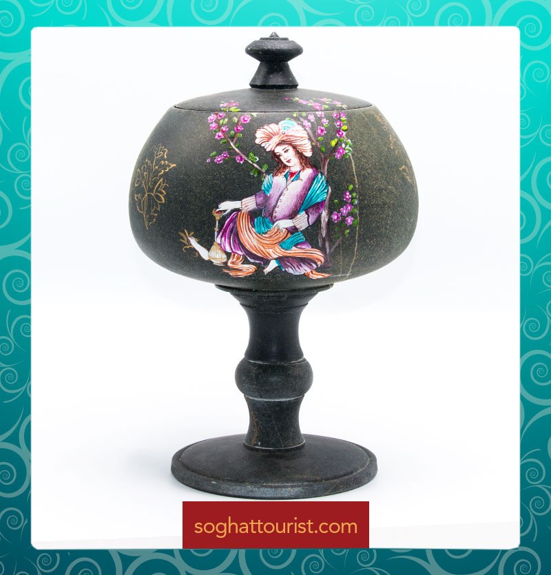 شکلات خوری سنگی طرح مینیاتور