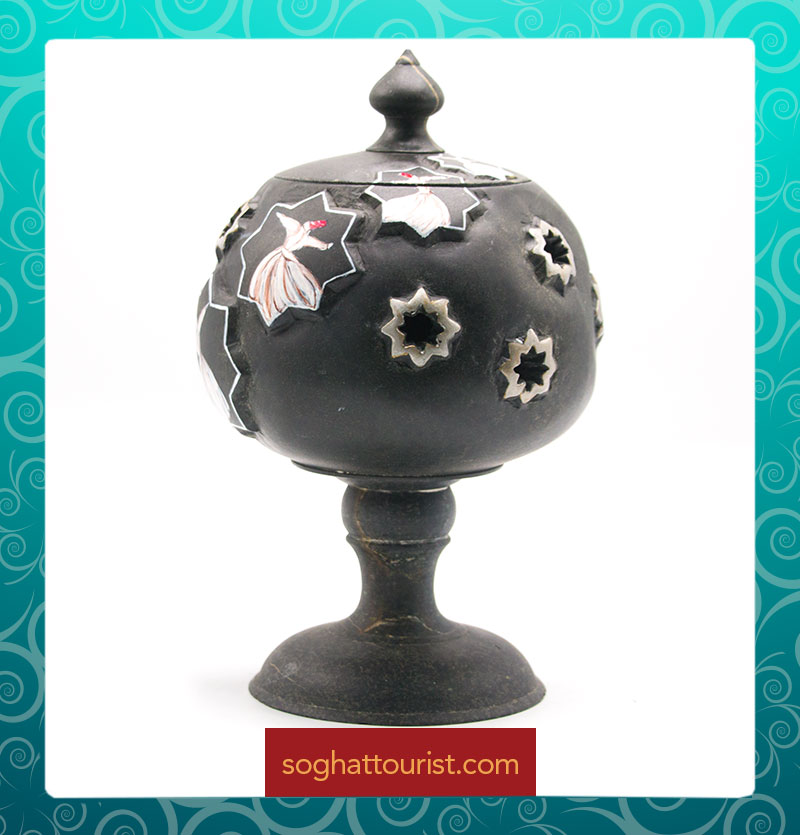 شکلات خوری سنگی طرح برجسته