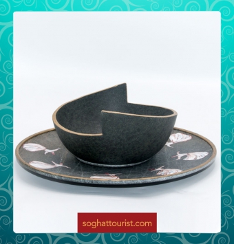 ست پذیرایی سنگی مزین به نقش سماع