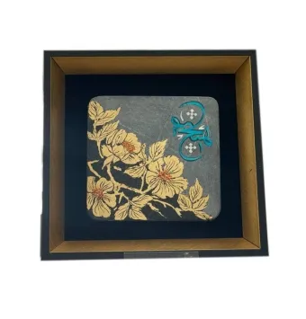 تابلو ورق طلا