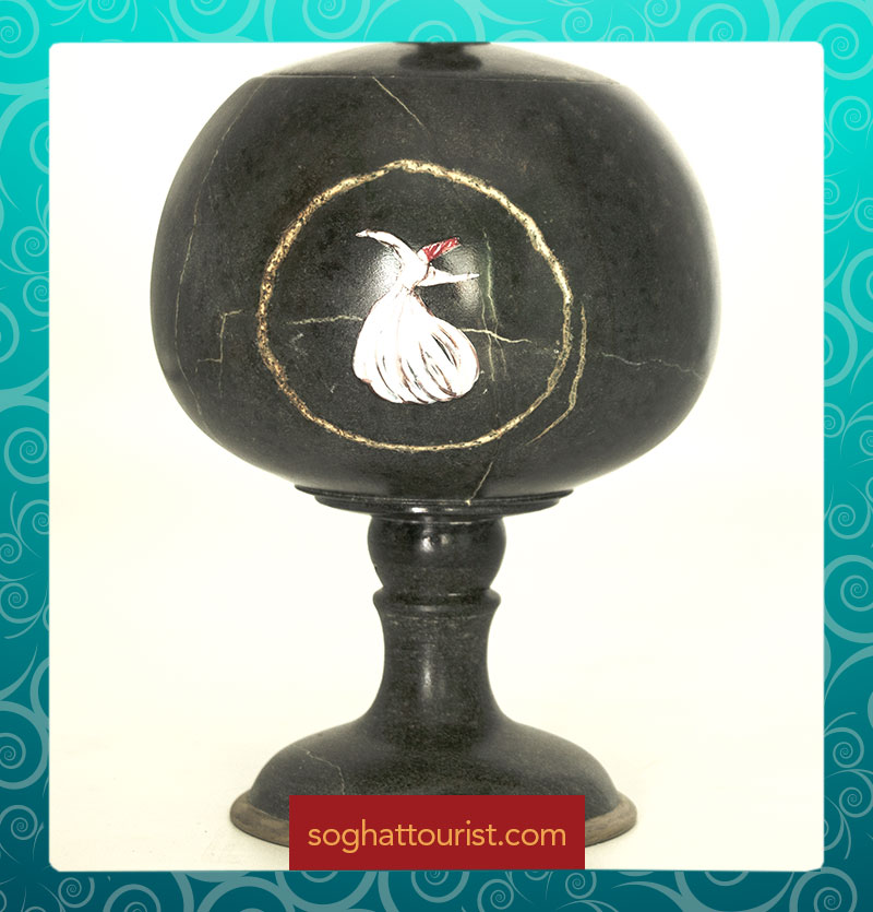 شکلات خوری سنگی طرح صد جان منی