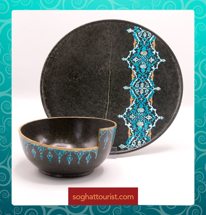 کاسه سنگی فیروزه ای