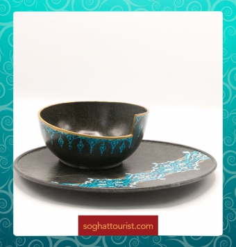 کاسه سنگی فیروزه ای