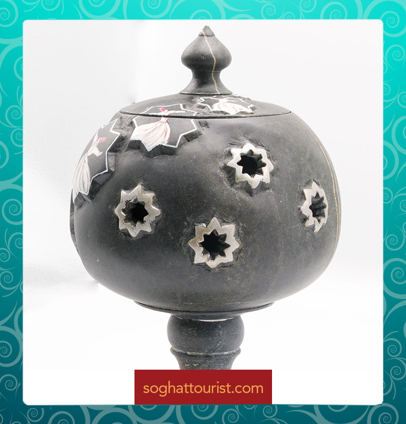 شکلات خوری سنگی طرح برجسته