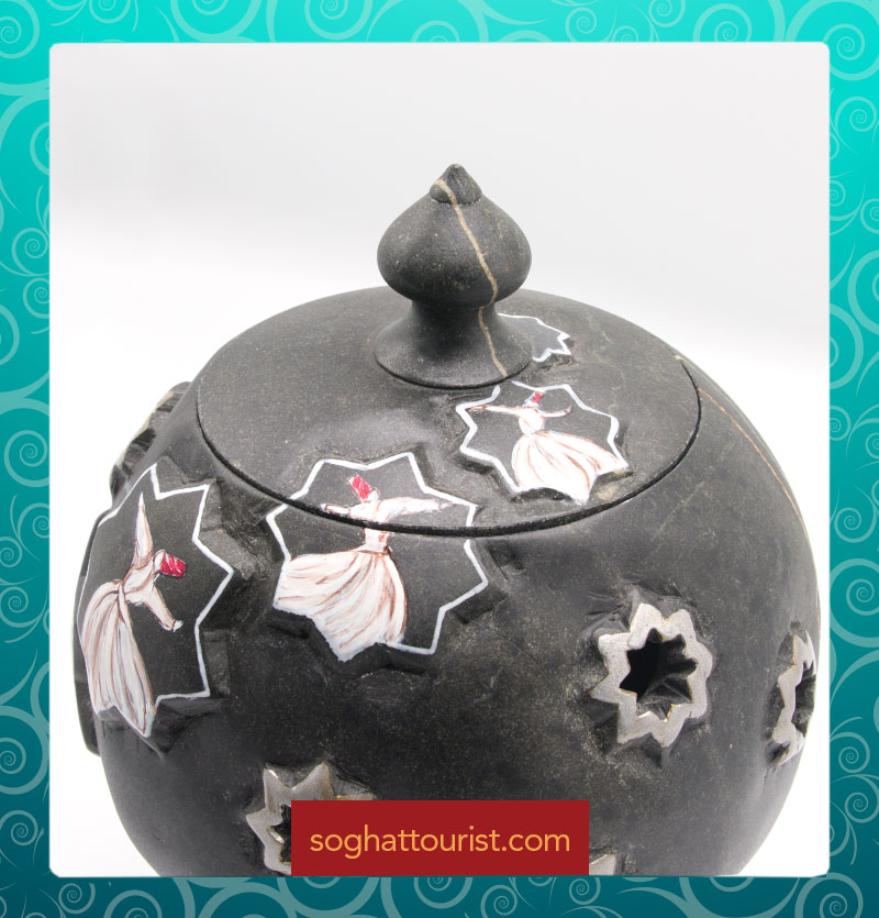 شکلات خوری سنگی طرح برجسته