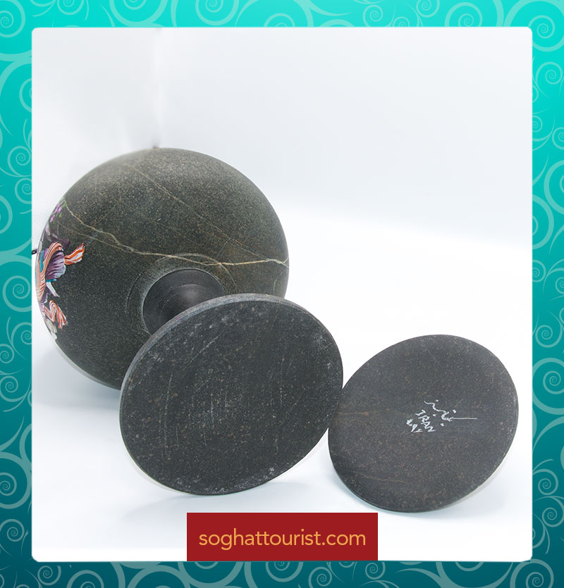 شکلات خوری سنگی طرح مینیاتور