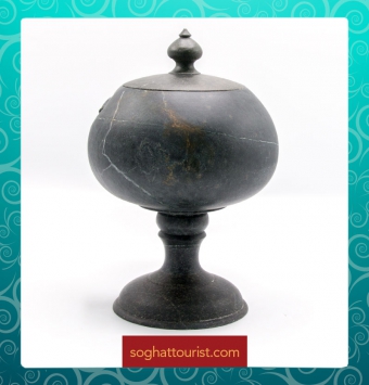 شکلات خوری سنگی طرح گل ماگنولیا