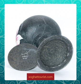 شکلات خوری سنگی طرح گل ماگنولیا