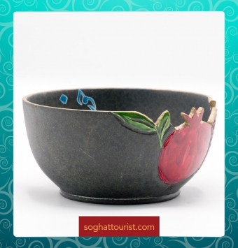 کاسه سنگی طرح انار