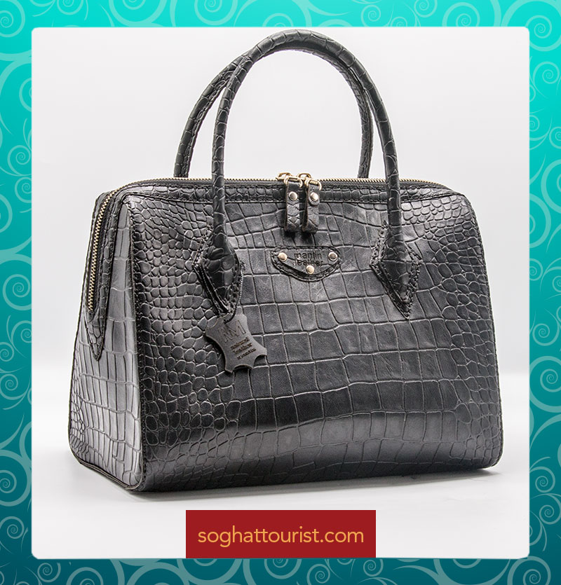 کیف دستی چرم بزی پیتون