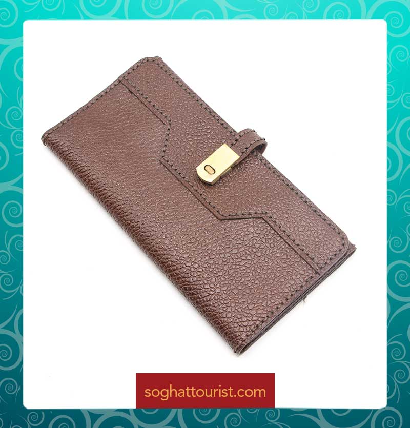 کیف چرم پالتویی سگک دار