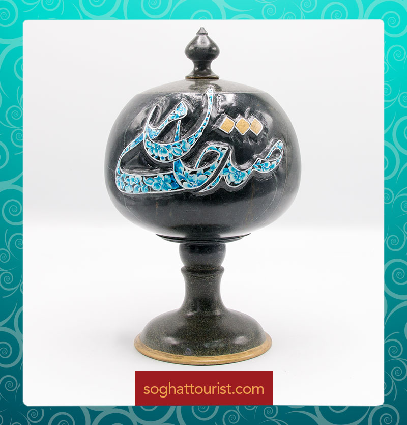 شکلات خوری سنگی طرح صد جان منی