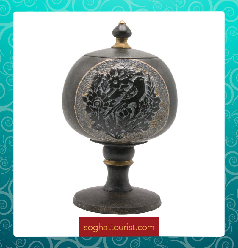 شکلات خوری پایه دار سنگی