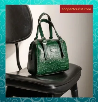 کیف صندوقی چرم گاوی