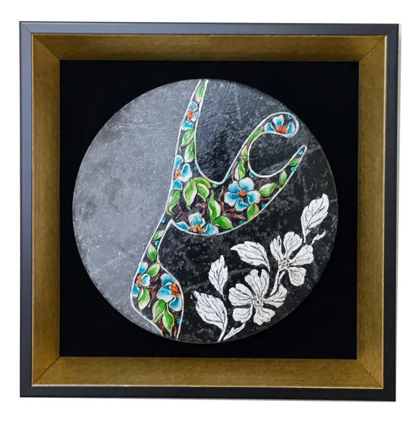 تابلو سنگی طرح حضرت علی