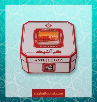 گز لقمه ای 20درصد مغز پسته آنتیک