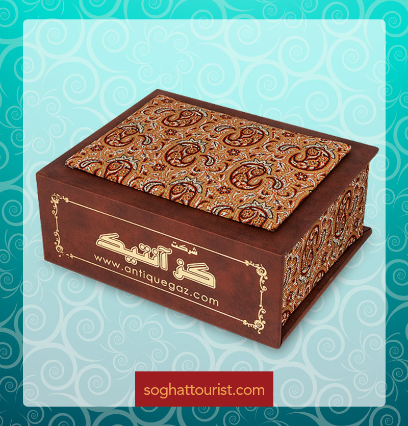 گز لقمه ای 30 درصد مغز بادام آنتیک