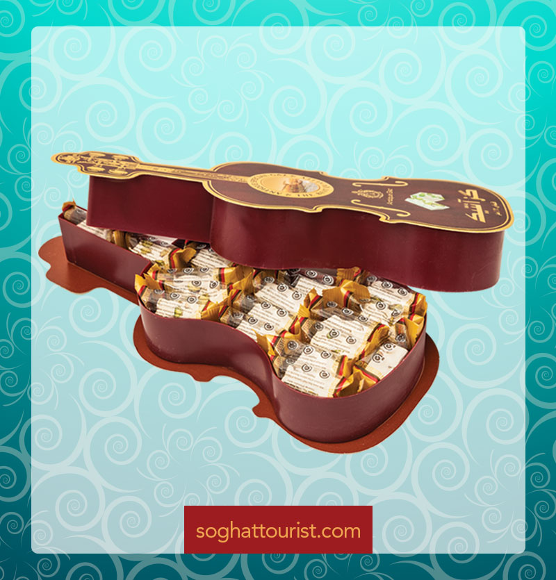 گز لقمه ای مغز پسته