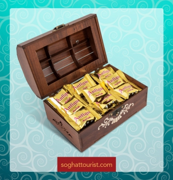 گز لقمه ای 35 درصد مغز پسته