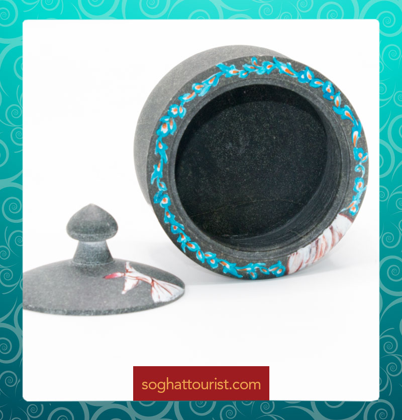 لبه بیرونی و داخل قندان