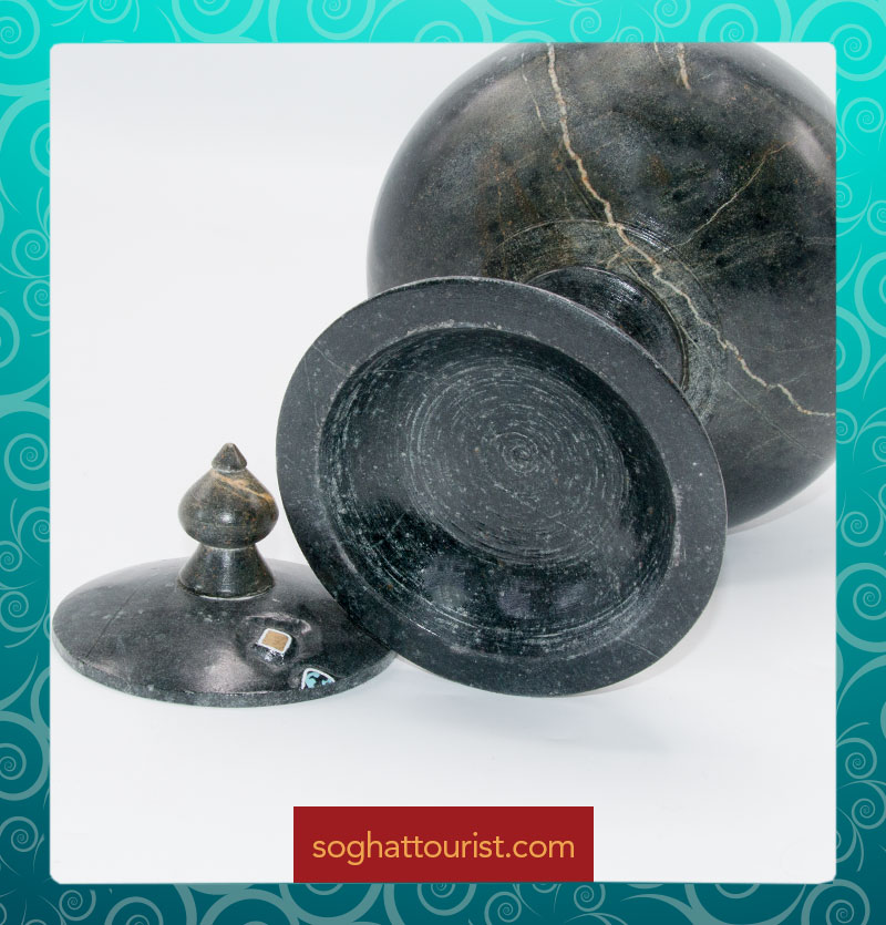 شکلات خوری با نقوش تذهیب ایرانی