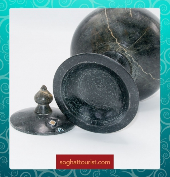 شکلات خوری با نقوش تذهیب ایرانی