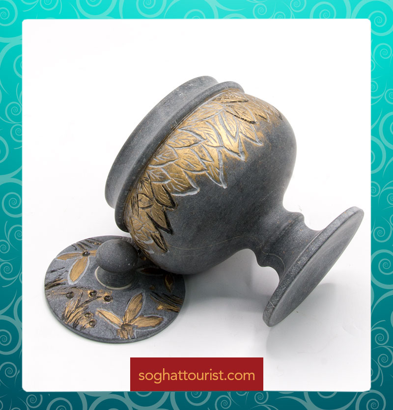 قندان و شکلات خوری کوچک پایه دار